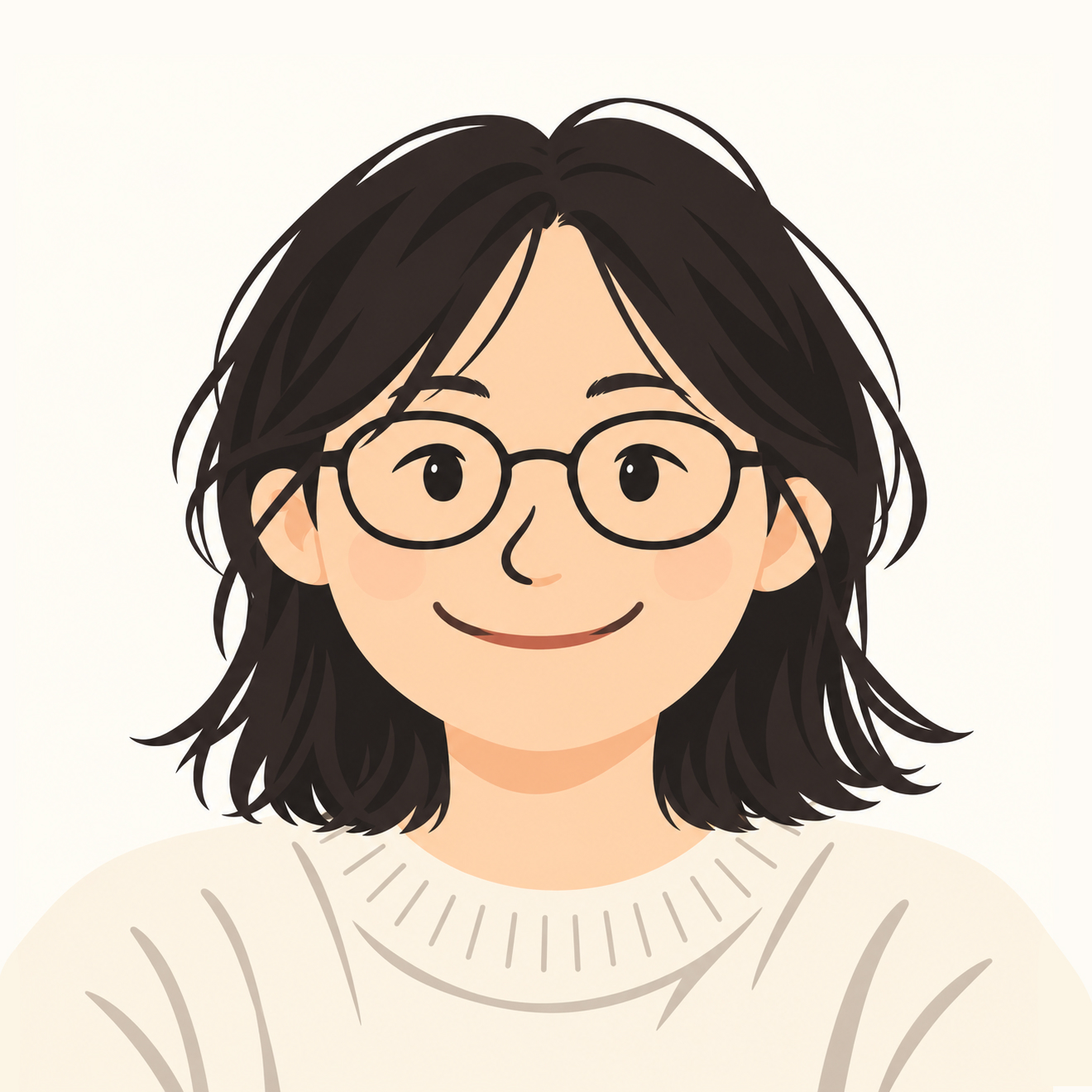 사바사 가이드 choiv, 최하진의 프로필 일러스트